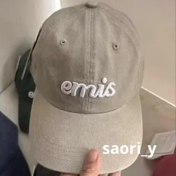 emis 에미스 야구 모자 베이지
