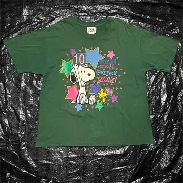 90's PEANUTS 스누피 티셔츠 XL 빈티지