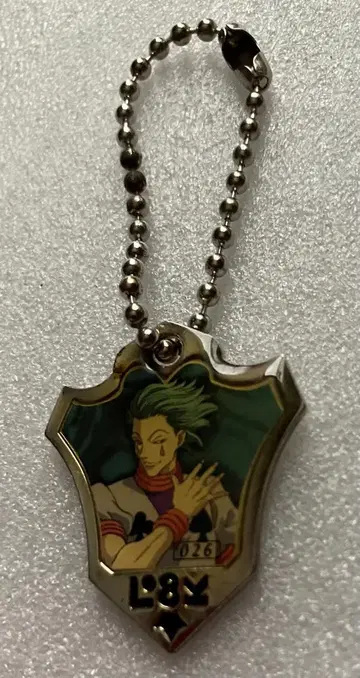 e HUNTER x HUNTER D. 히소카 모로 메탈 키링
