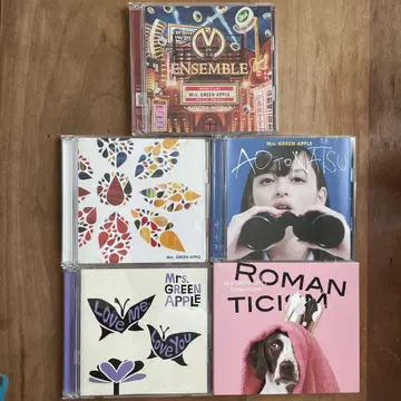 Mrs. GREEN APPLE 싱글 CD 5 세트