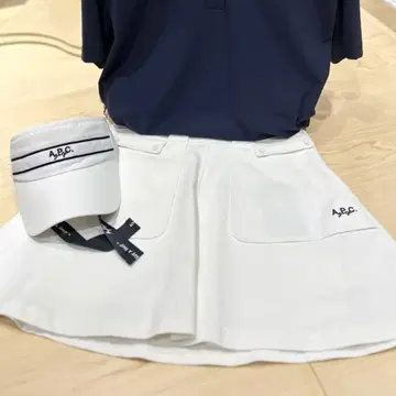 골프 여성용 A.P.C. 아페쎄 스커트 (아이보리) S 사이즈