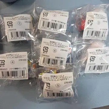 오분구와 함께 마스코트 피규어 컬렉션 전7종 풀 컴프 세트