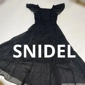 SNIDEL 스나이델 도트 원피스 0 사이즈