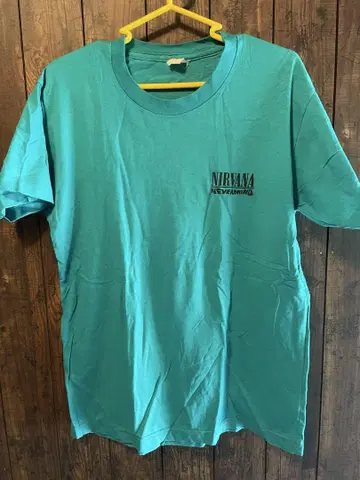 vintage nirvana nevermind promo 티셔츠