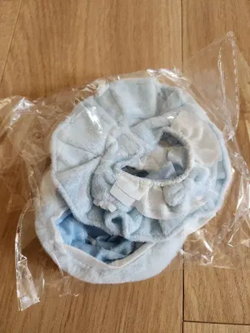 겨울 바람 원피스 무속성 누이 10cm 블루