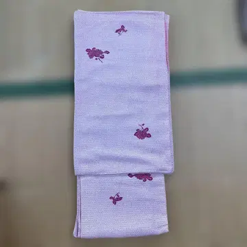 꽃무늬 자수 코몬 기모노 핑크