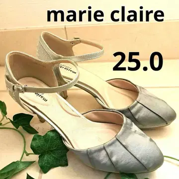 marie claire 마리끌레르 실버 펌프스 25