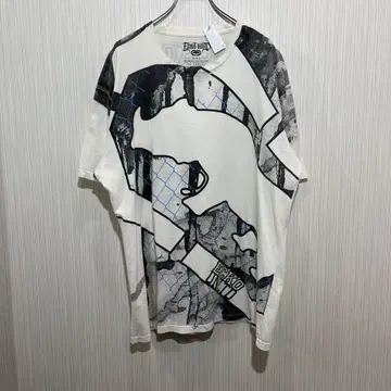 ECKO UNLTD XL 스트릿 그래픽 프린트 티셔츠 화이트