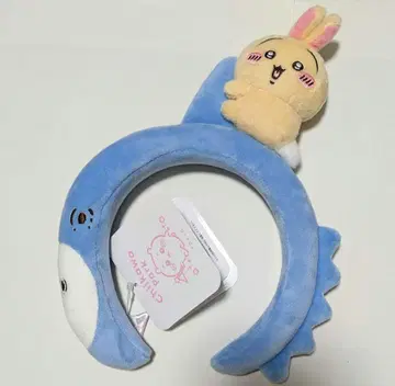 토끼 망보 봉제 인형 머리띠 치이카와 파크