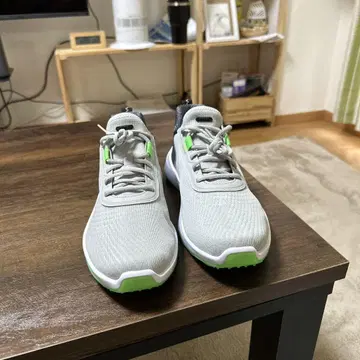 Puma 골프화 그레이/그린