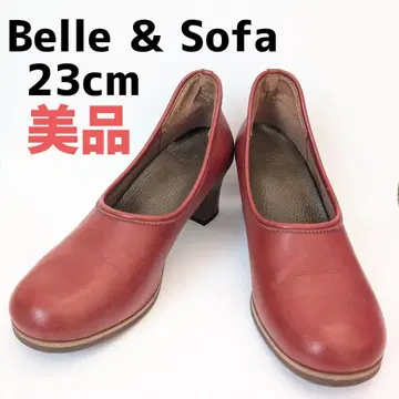 [새상품급] Belle and Sofa 컴포트 펌프스 레드 23