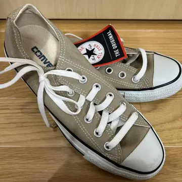 CONVERSE ALL STAR 베이지 스니커즈