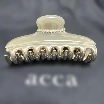 acca 그레이지색 헤어 클립 아acca 헤어 액세서리 올림머리