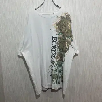 ECKO UNLTD 스트릿 XXL 그래픽 티셔츠 화이트