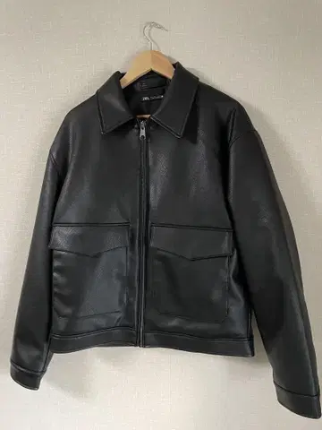 ZARA 자라 가죽 자켓