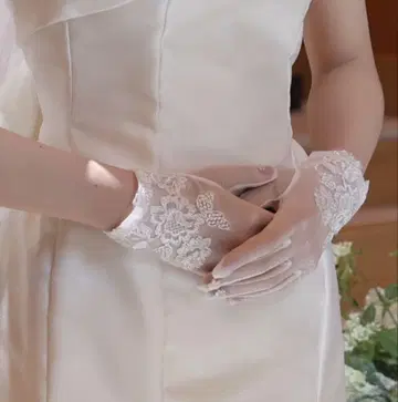 [새상품급] TuNoah wedding 웨딩 장갑 204NOA0025