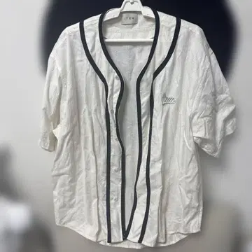 쿠도 다이키 item baseball shirt 아이보리 ivory