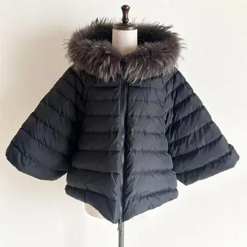 TATRAS 다운 판초 MALE 마레 블랙 리버시블 3