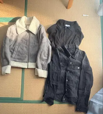 무스탕 자켓
