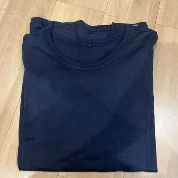 2025 SNBYA.H 워셔블 메리노 TEE SS NAVY 사이즈 0