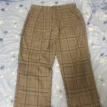 남성용 브라운 팬츠