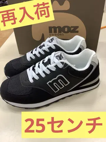 모즈 여성용 스니커즈 블랙 25cm 새상품 워킹 인기
