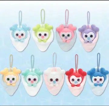 GIGO 한정판 TWICE LOVELYS 싸개 마스코트 봉제 인형