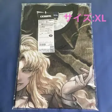 발랄라이카 양면 풀 그래픽 티셔츠 블랙 라군 XL 미사용 새상품