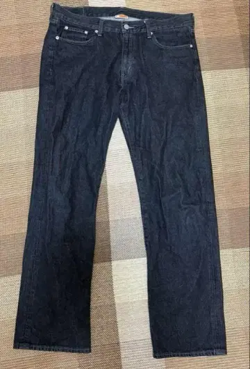 블랙 스트레이트 데님
