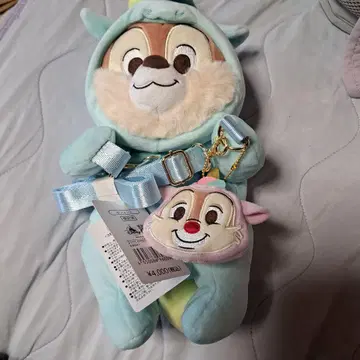 칩 미니백 스카이블루 약 30cm 참 포함