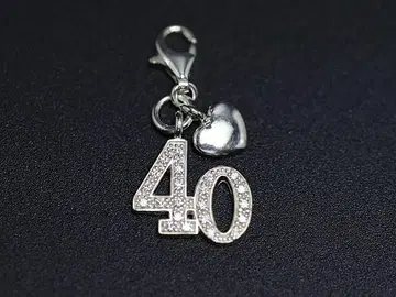 ThomasSabo 토마스사보 참 SV925 40 클리어 스톤