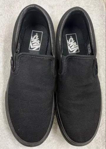 VANS 블랙 슬립온
