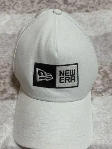 NEW ERA 화이트 캡 메쉬 프리 사이즈