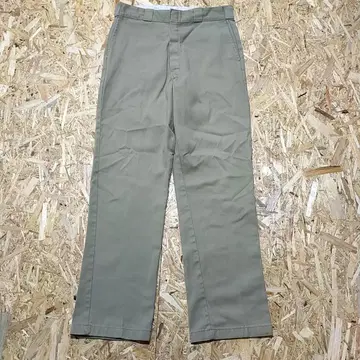 Dickies 874 워크 팬츠 W34 카키 US 구제 의류 [474]
