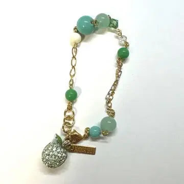 ANNA SUI 팔찌 파란 사과