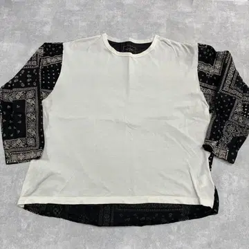 SOPHNET. 21AW 반다나 절개 티셔츠 패널 레이아웃