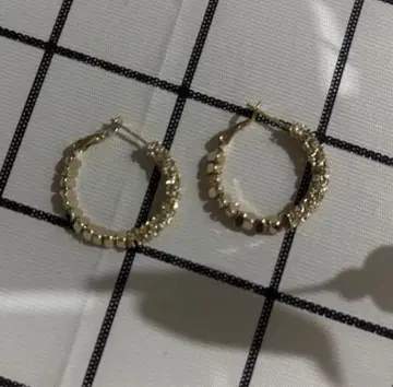 골드 귀걸이 2.8cm