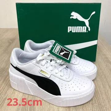 PUMA 푸마 스니커즈 여성용 CALI 웨지 23.5cm 화이트 컬러