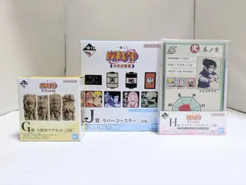 NARUTO 호카게 바위 마그넷 러버 코스터 클리어 케이스 스탠드