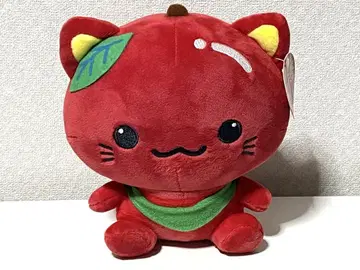 봉제 인형 사과 고양이 아오모리