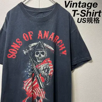 [ US 규격 ] 레어 SONS OF ANARCHY 티셔츠 블랙 L