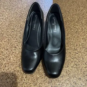 블랙 하이힐 25.0