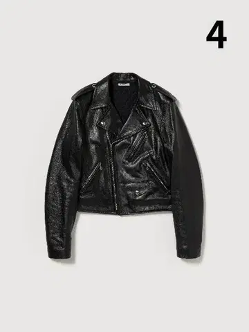 AURALEE LAMB LEATHER 라이더스 JACKET 4