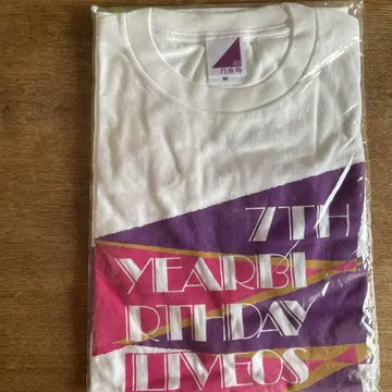 7TH BIRTHDAY LIVE 티셔츠 M 사이즈