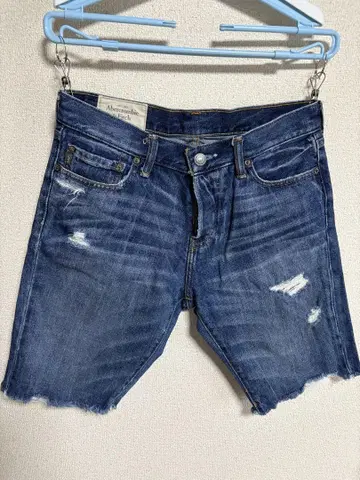 Abercrombie&Fitch 아바클로 데님 하프 팬츠 빈티지 30