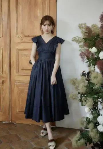 herlipto Eternal Lace Trimmed Dress