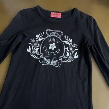 JUICY COUTURE 쥬시 꾸뛰르 블랙 긴팔 티셔츠
