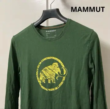 MAMMUT 마무트 빅 로고 긴팔 티셔츠 남성용 M