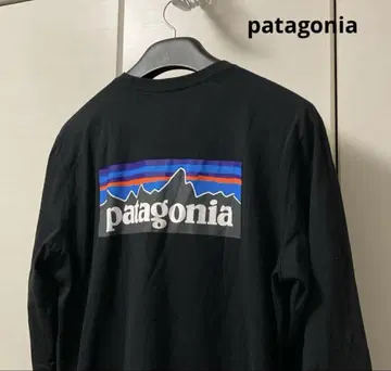 patagonia 파타고니아 P-6 Logo 긴팔 티셔츠 남성용 XL