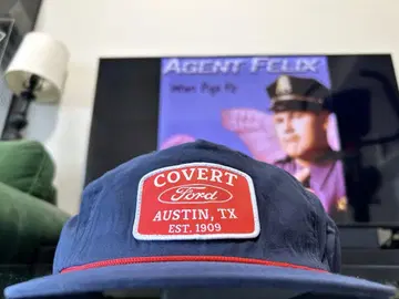 USA 기업 Covert FORD 포드 미국차 캡 네이비
